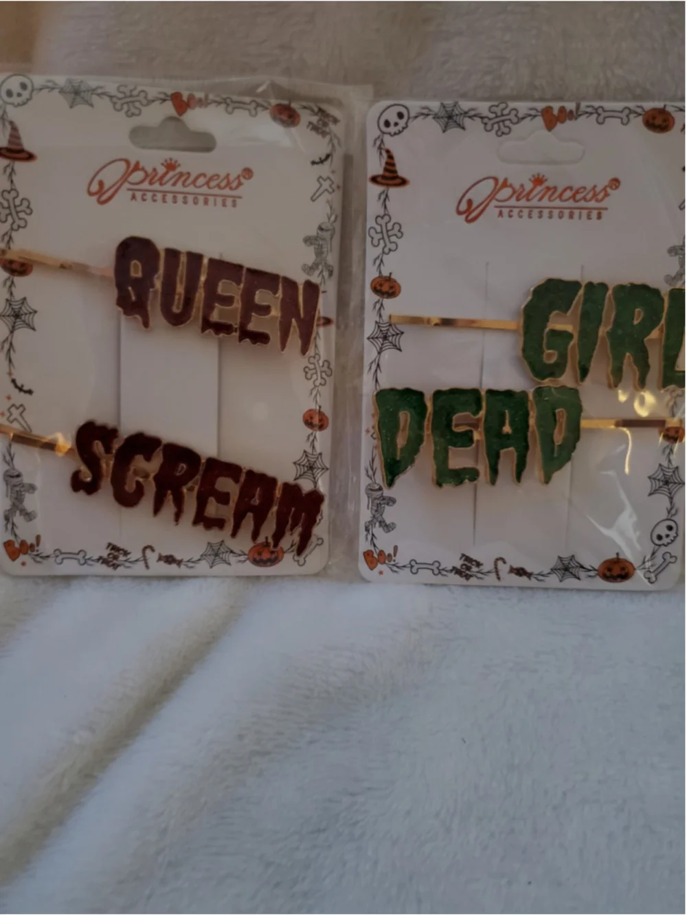 You better Scream Queen, or your a Dead Girl year Round Hair Clips